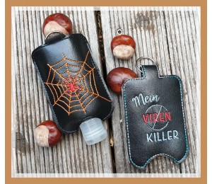 Stickdatei - Spinne im Netz